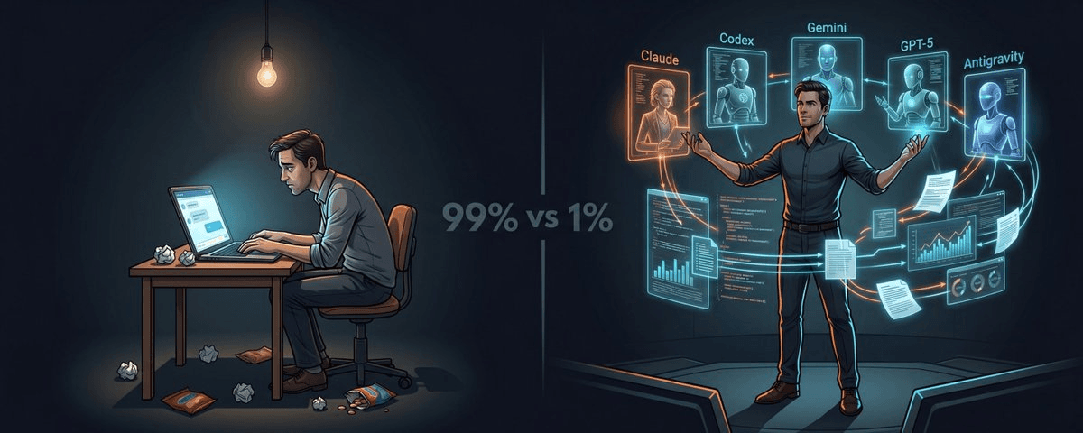 99% of People Are Using Claude, Codex, Gemini and GPT Like It's Still 2023