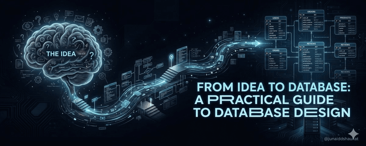 From Idea to Database: A Practical Guide to Database Design